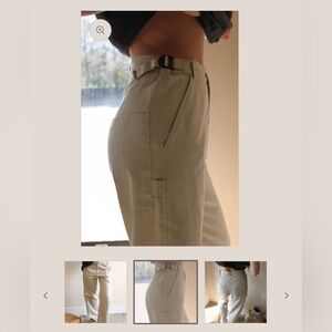 Na Nin Cotton Carpenter Pants - Espresso